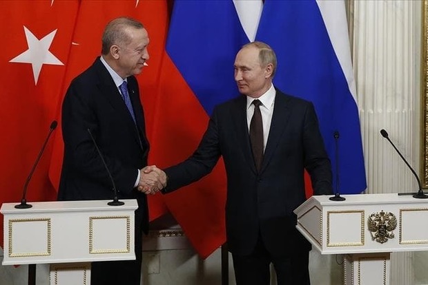 На Росії в Сочі проходить зустріч президента Туреччини з російським лідером