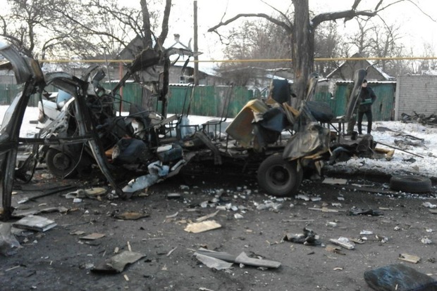 В оккупированном Донецке взорвали автомобиль - СМИ