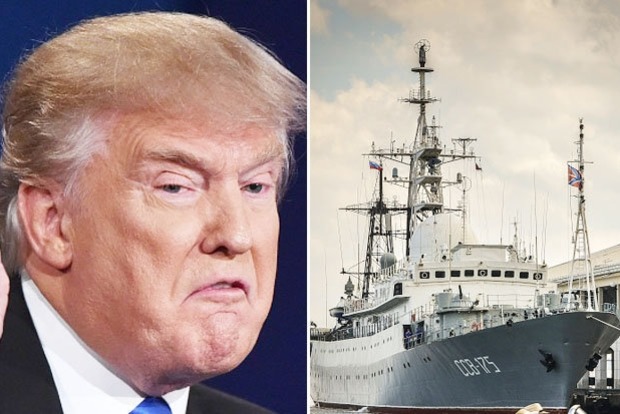 Трамп мог бы потопить российский корабль-шпион Виктор Леонов, но хочет договориться