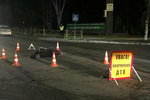 Навчальний автомобіль на смерть збив пішохода в Запоріжжі