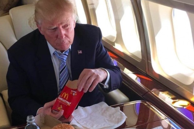 Любитель McDonald's: у Трампа був особистий постачальник фаст-фуду