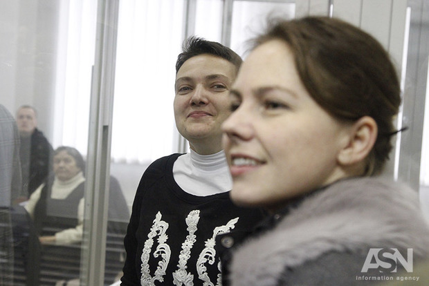 От голода и курения Савченко похудела на 15 кг 