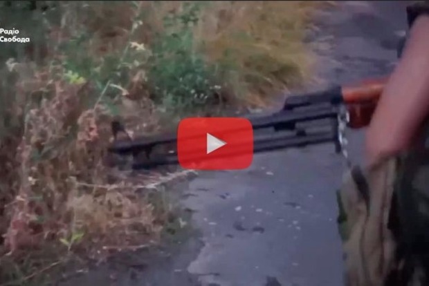 ﻿Як сили АТО відбили атаку бойовиків біля Мар'їнки (відео)
