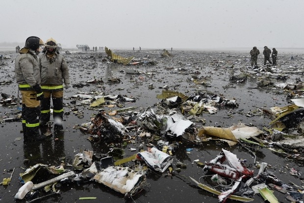 В Ростове-на-Дону завершены поисково-спасательные работы на месте крушения самолета