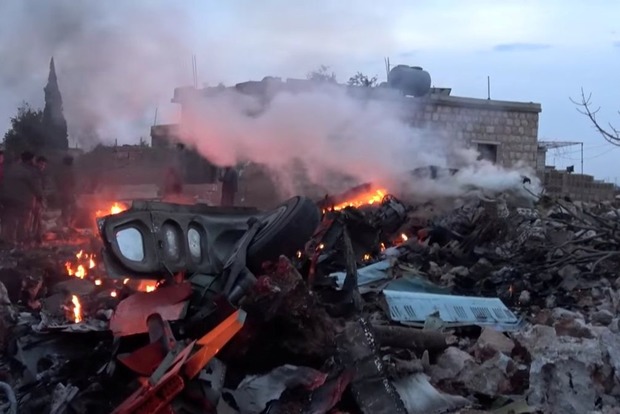 В Сеть попало видео гибели российского пилота Су-25‍