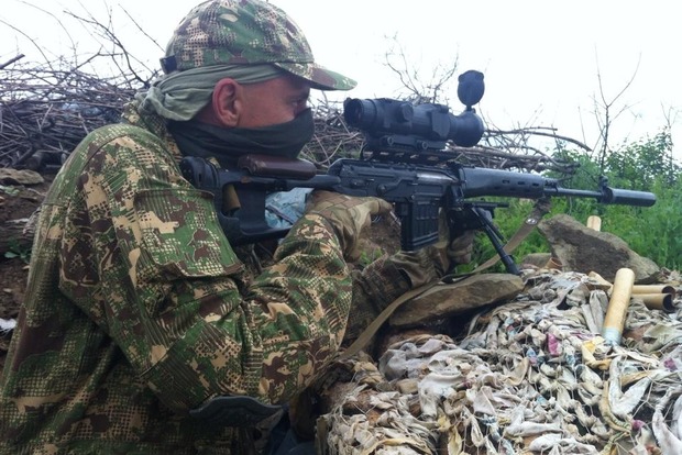 Около Дебальцево снайпер ВСУ уничтожил боевика