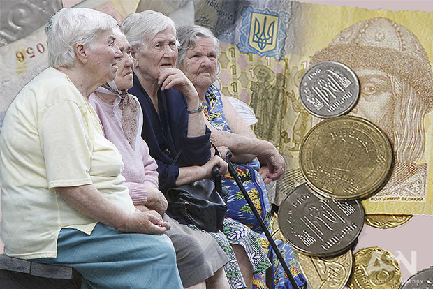 Десятки тысяч человек в Украине живут на пенсию менее 1300 гривен 