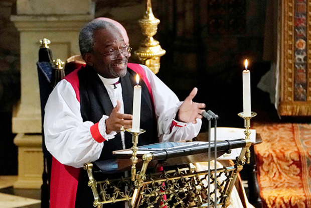 Аж свечи шатались: речь американского священника шокировала гостей свадьбы принца Гарри (видео)