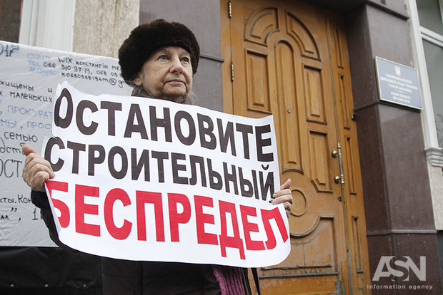 Противники незаконной застройки Киева будут обращаться за поддержкой в ЕС: Мэр нас не слышит
