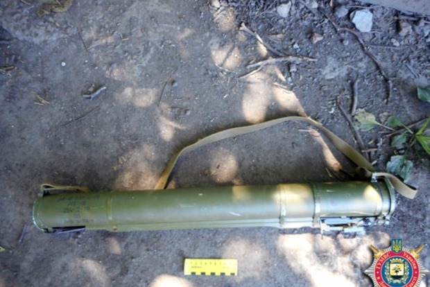 В Донецкой области у местного жителя нашли гранатомет