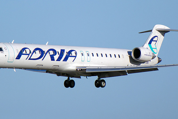 Словенская Adria Airways возобновила полеты в Украину