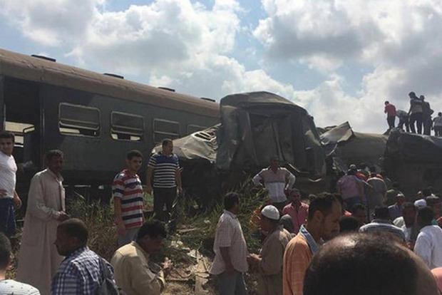 Среди пострадавших в результате столкновения поездов в Египте украинцев нет