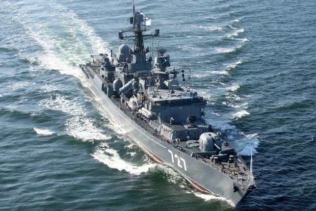 ﻿Росія заявила про небезпечне зближення американського есмінця зі сторожовим кораблем у Середземному морі