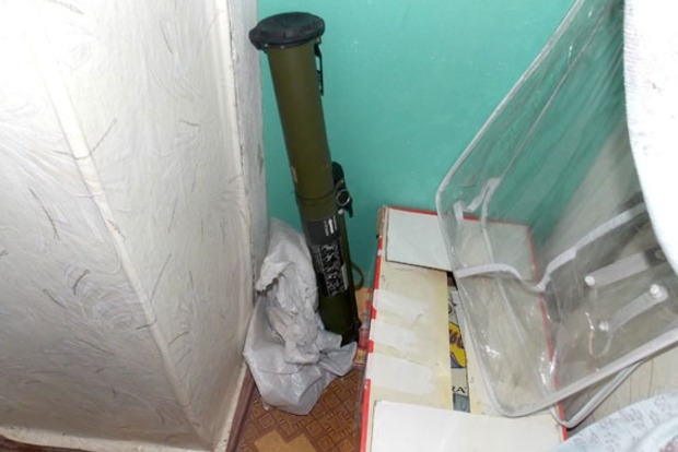 ﻿У Полтавській області вдома у чоловіка знайшли гранатомет