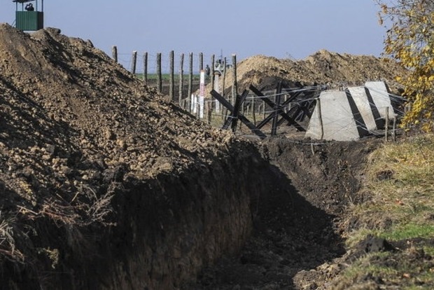 Стена на украинско-российской границе построена на 12%