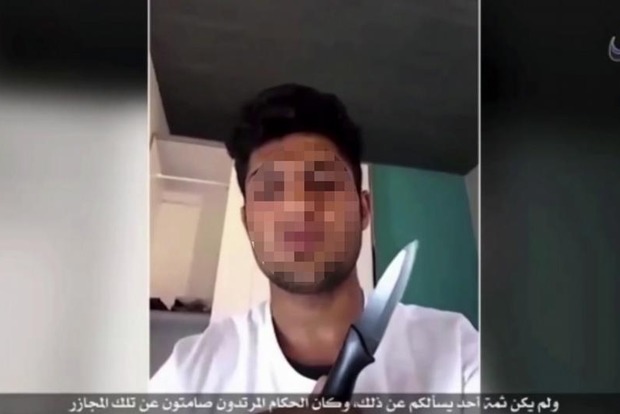  «Я солдат «Исламского государства»: видео с напавшим на поезд в Германии оказалось настоящим