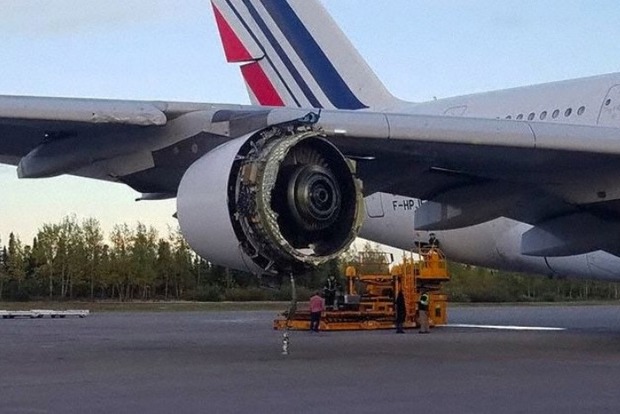 Український Ан-124 врятував А380, який втратив двигун у повітрі