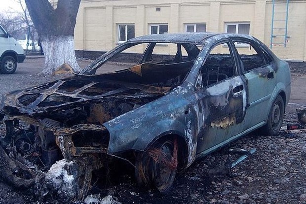 ﻿У Києві вночі спалили машину директора КП «Плесо»