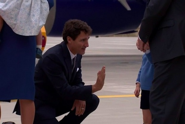 Син Кейт Міддлтон відмовився потиснути руку прем'єру Канади