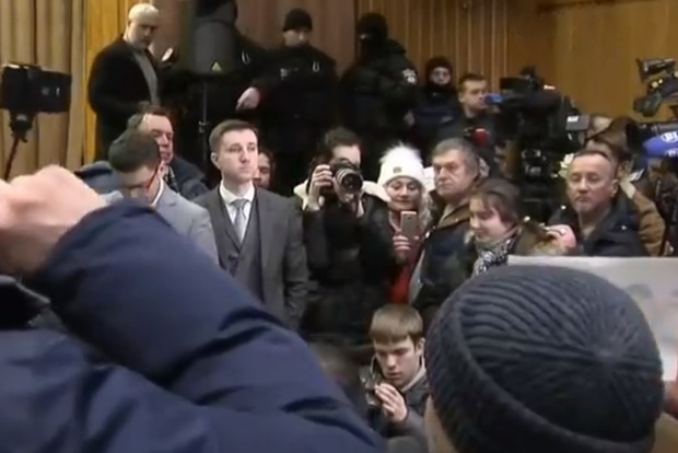 Активисты сорвали начало заседания Апелляционного суда по делу Саакашвили