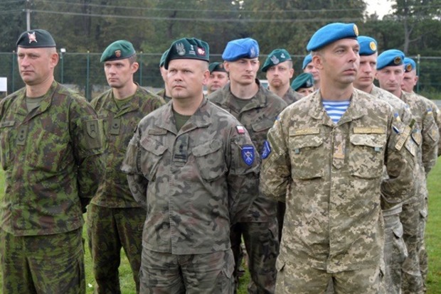 Под Львовом закончились военные учения Украина -  НАТО Rapid Trident