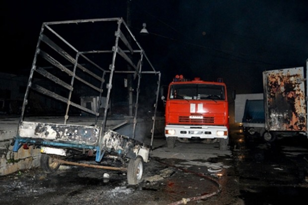 Полиция открыла уголовное производство по факту пожара на складе в Днепропетровске