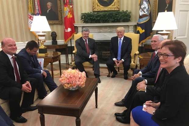 Порошенко встретился в овальном кабинете с Трампом 