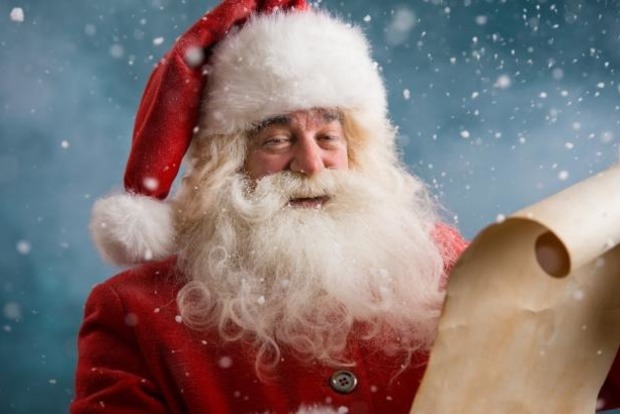 Санта-Клаус пролетел над Украиной в рамках рождественского турне