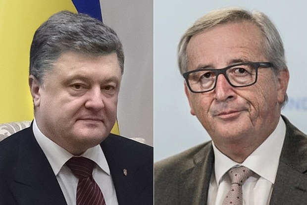 Порошенко обсудил с президентом Еврокомиссии ратификацию Соглашения об ассоциации и безвиз