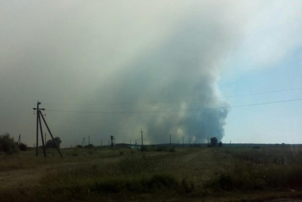 К тушению пожара в Черниговской области привлекли самолеты