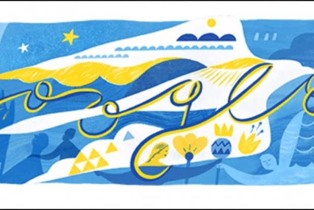 Компанія Google привітала українців із Днем Незалежності