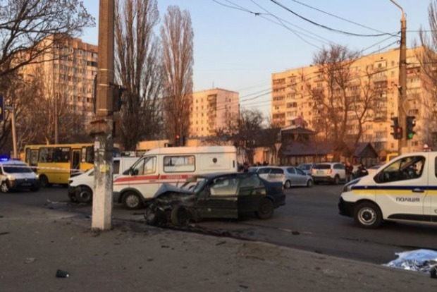 Смертельное ДТП с гвардейцами в Одессе. Появилось видео