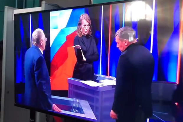 Жириновский против Собчак: появилось полное видео