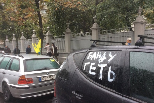 Київ паралізували 8-бальні пробки через мітинги