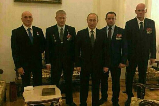 Путін сфотографувався з командиром російських найманців