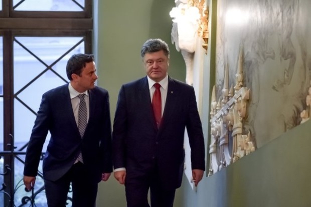 Премьер Люксембурга впервые приехал в Украину