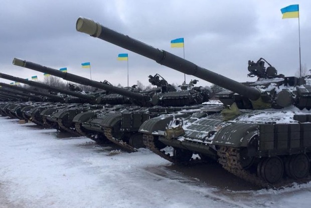 В Украине пытались поджечь военный арсенал