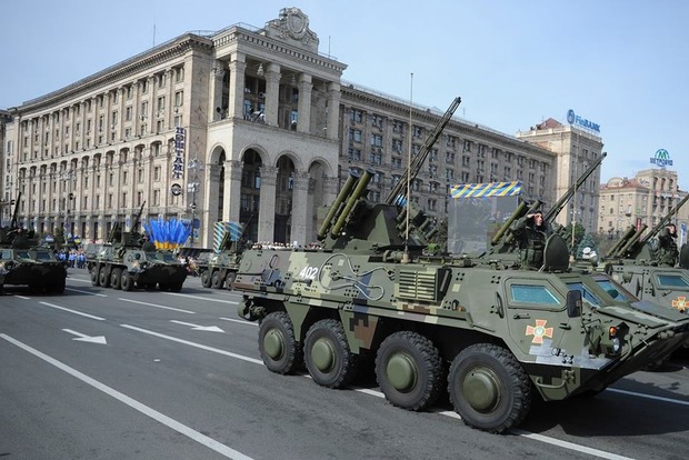 В День Независимости в Киеве пройдет военный парад