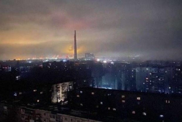 Авария на запорожской ТЭС. На атомной станции все в норме.