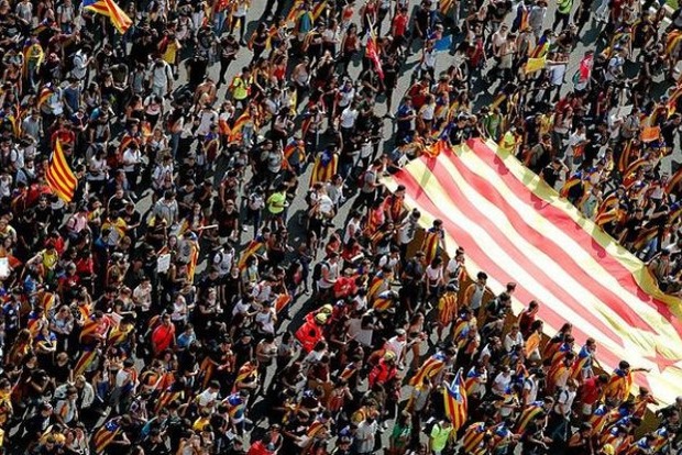 Референдум в Каталонии: пострадало девять испанских полицейских