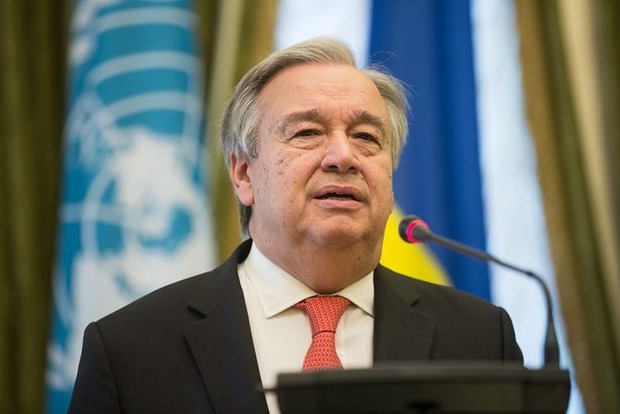В Киев приехал генеральный секретарь ООН Антониу Гутерриш