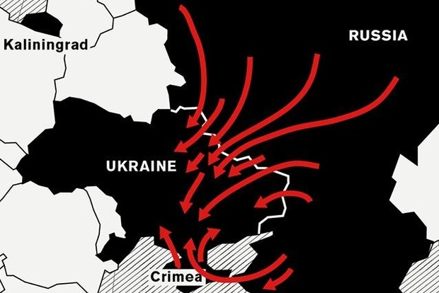 Депутат ВР назвав три ймовірні напрямки атаки російської армії на Україну