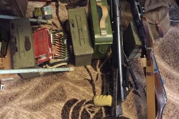 В Киеве изъят арсенал оружия, вывезенный из района АТО