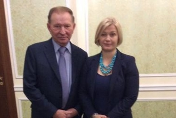 Геращенко передала Кучме предложения украинской стороны по освобождению заложников