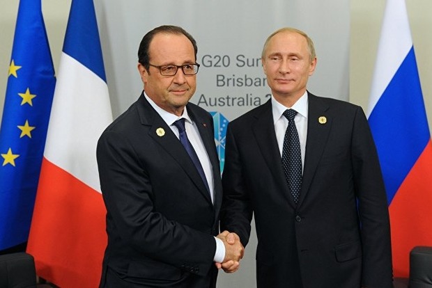 Олланд пригласил «друга Владимира» посетить Францию