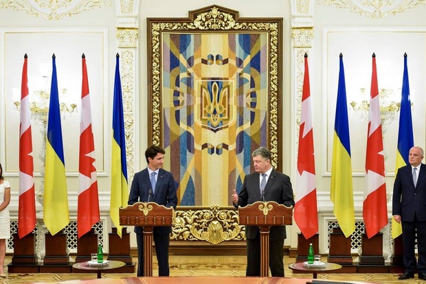 Порошенко уверен, что Украина и Канада смогут положить конец российской агрессии