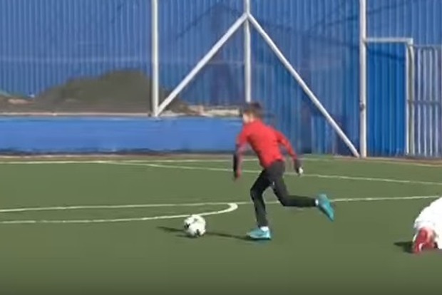 11-річний український Мессі знову забив фантастичний гол (відео)