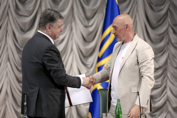 Порошенко и Тука обсудили работу в министерстве оккупированных территорий