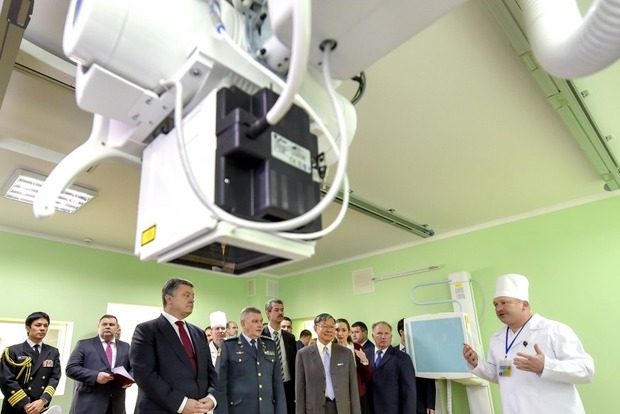 Япония передала госпиталю Госпогранслужбы в Киеве медоборудование на 22,5 млн грн