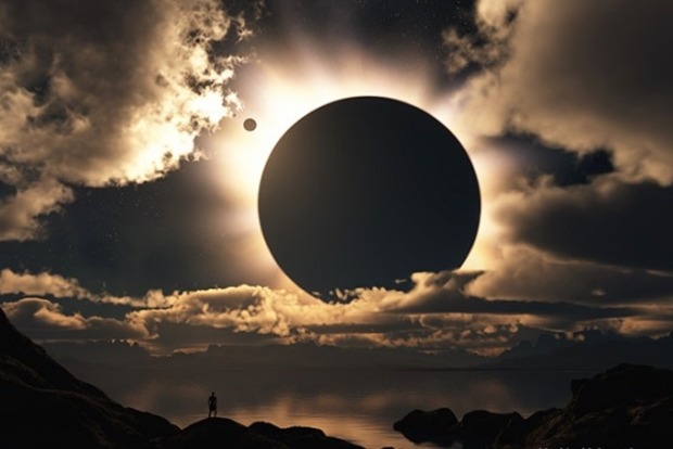 Сьогодні деякі жителі Землі спостерігали сонячне затемнення